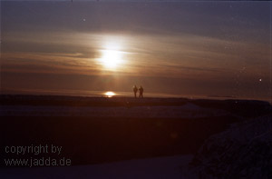 Suomenlinna - Helsinki vorgelagerte Insel - bei -15�Celsius